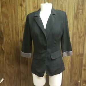 Light fitted black blazer